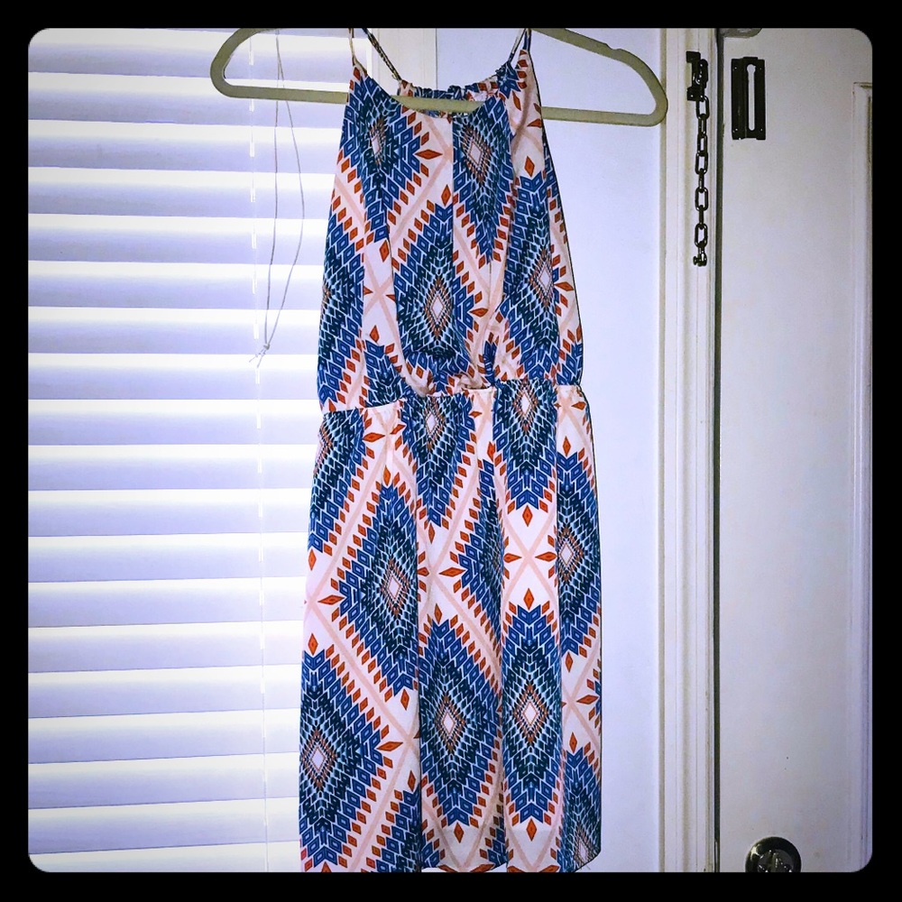 Beautiful red white and blue summer dress